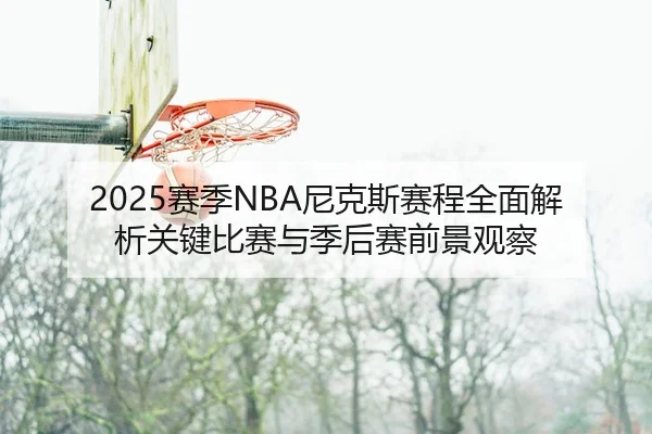2025赛季NBA尼克斯赛程全面解析关键比赛与季后赛前景观察