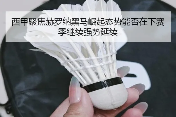 西甲聚焦赫罗纳黑马崛起态势能否在下赛季继续强势延续 - 新闻资讯焦点报道封面图